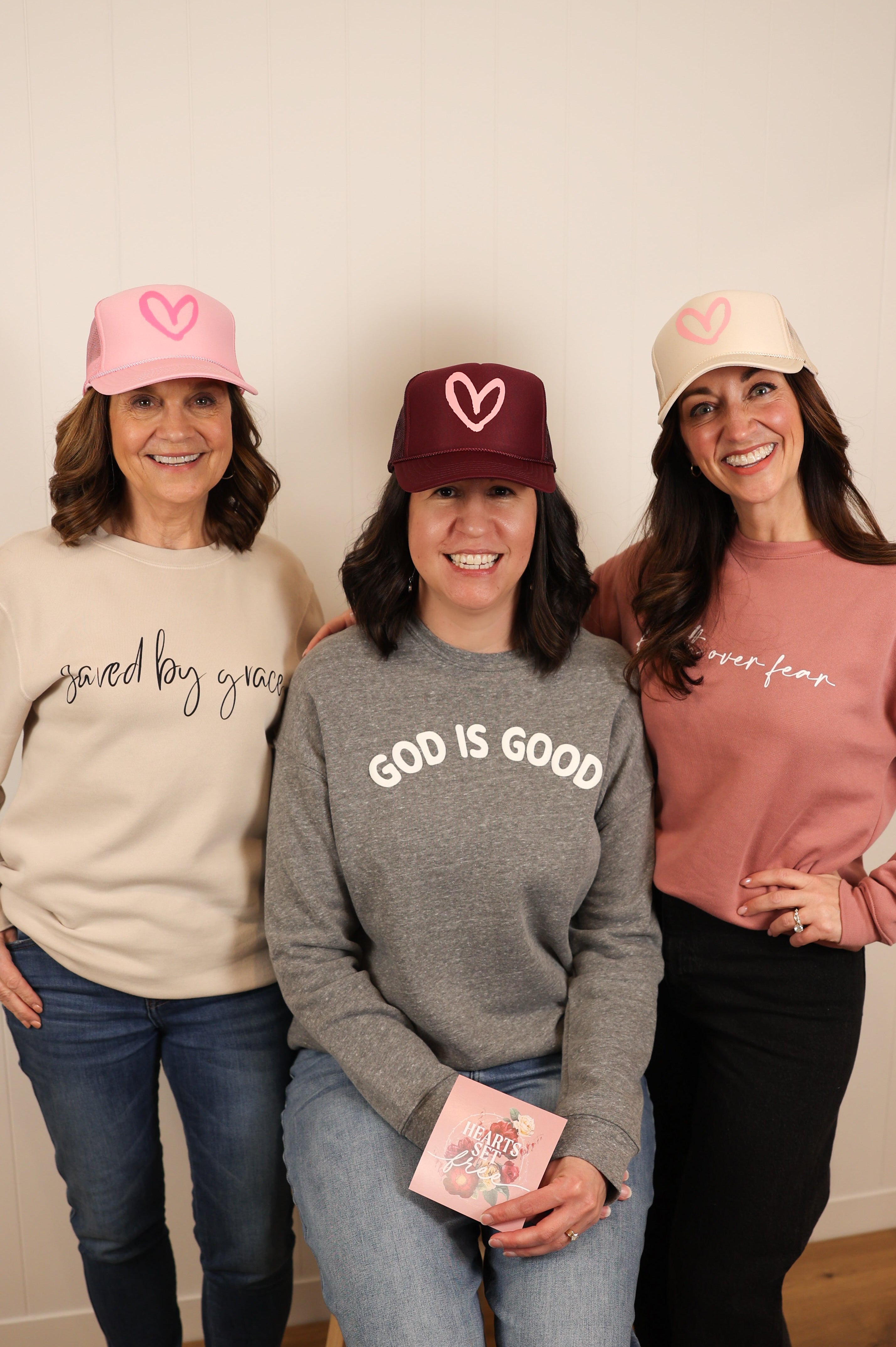 Imperfect Heart >> Hats (3 color options)