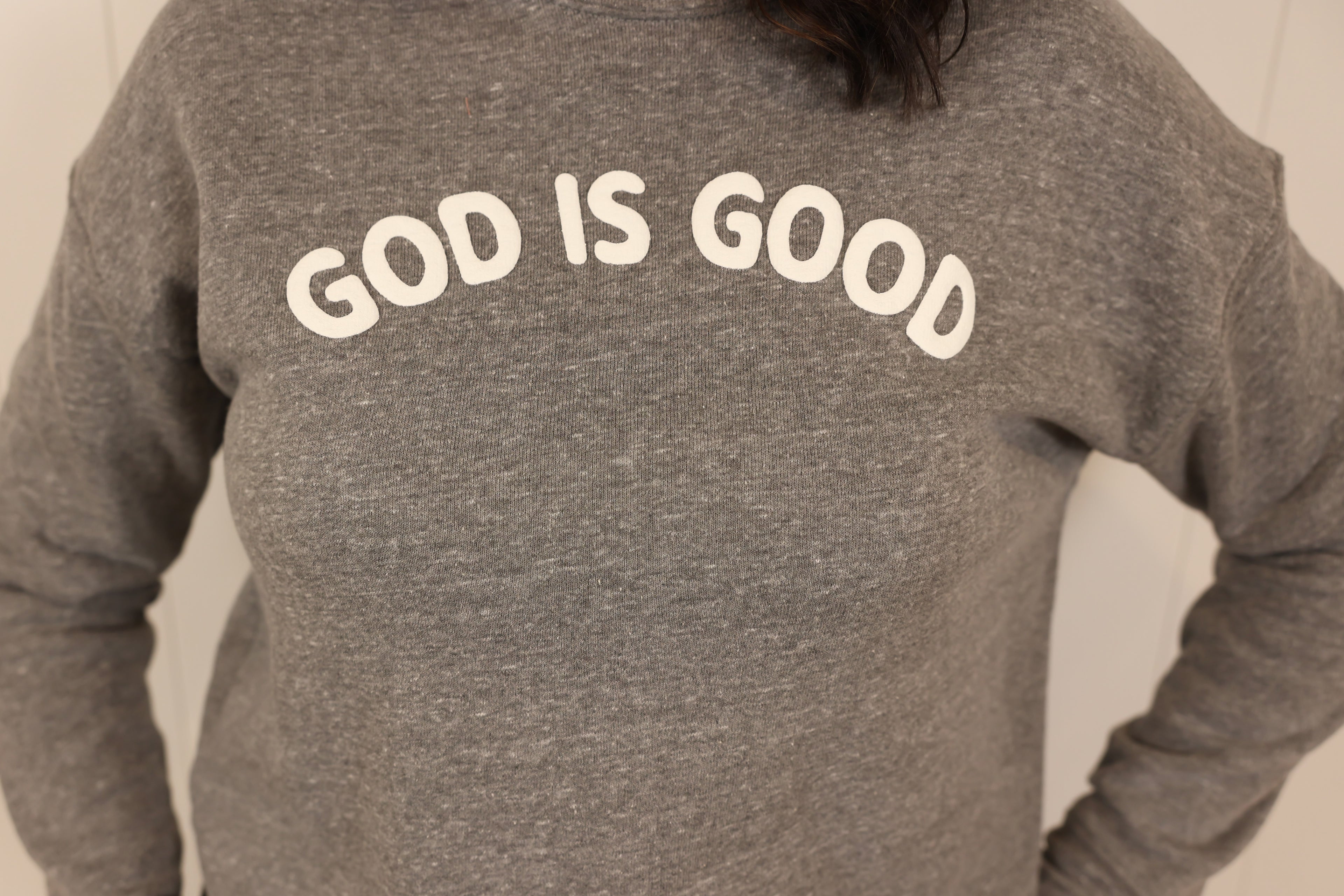 God is Good Crewneck Sweatshirt