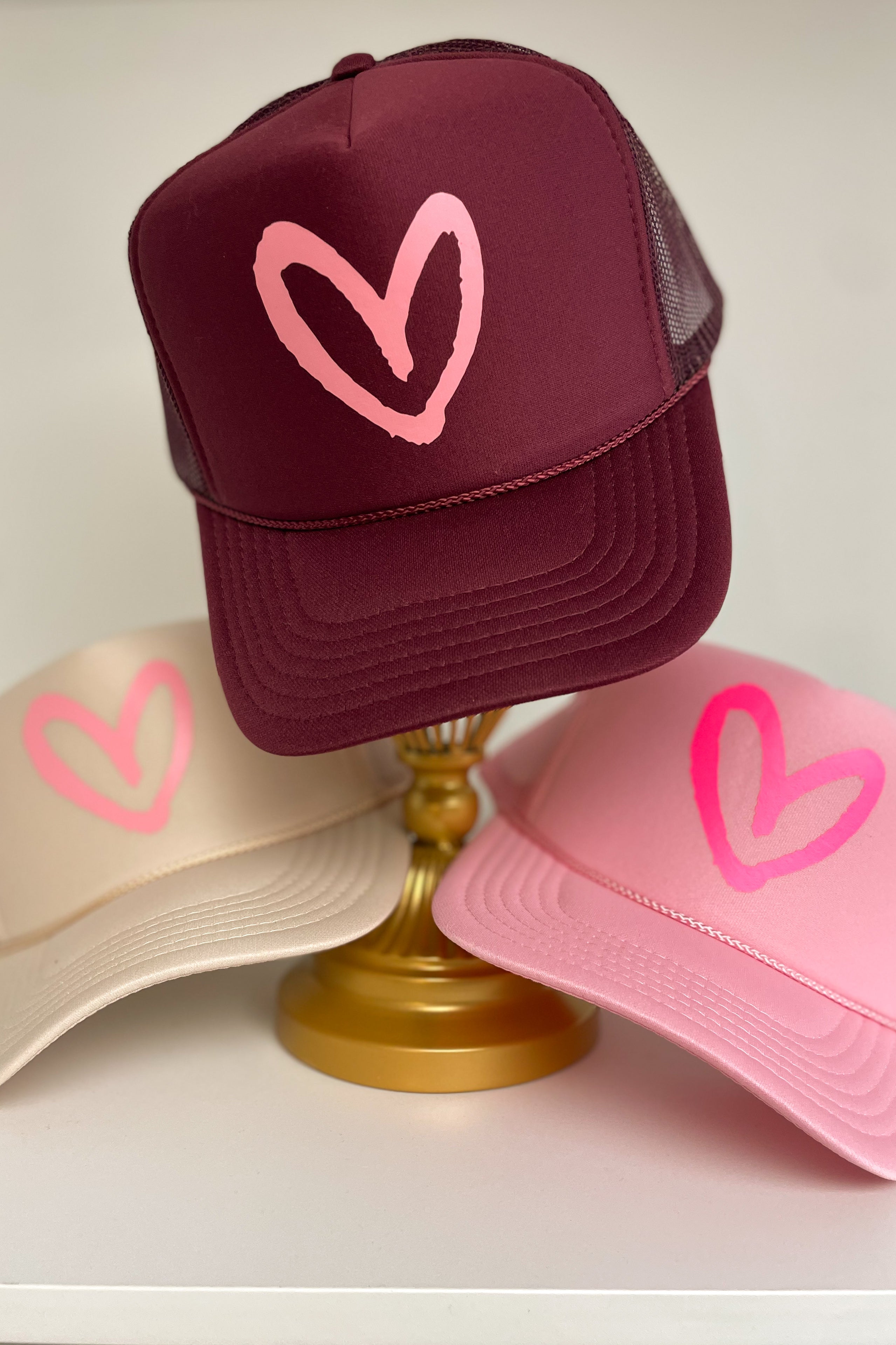 Imperfect Heart >> Hats (3 color options)